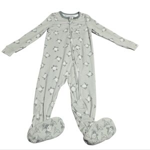Copper Peral Turtle Zip Pj's Green Size 6-12 Months Cozy